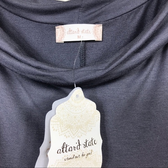 NWT Altar'd State Off The Shoulder Long Sleeve Top - Picture 6 of 9